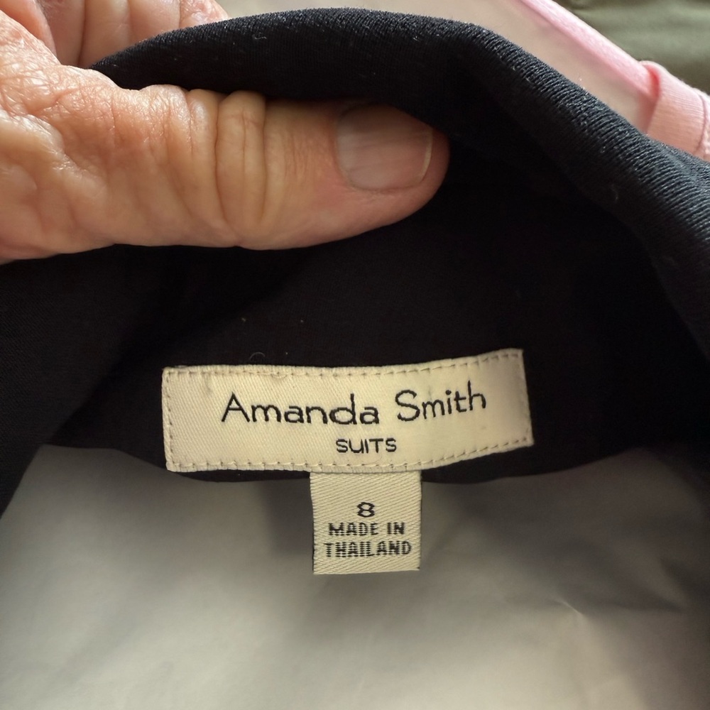 Amanda Smith Classic Black Suit